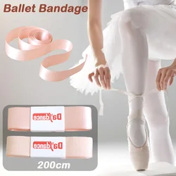 Leinwand Ballett Pointe Schuhe Bandage Satin Pointe Schuhe Band Tanzen Frauen Tanz Zubehör Schuh Ballett Punkt Verband Ballerina