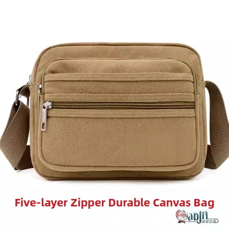 

Повседневная холщовая сумка через плечо для мужчин, деловая холщовая сумка, сумка для инструментов с функцией зарядки, сумка-мессенджер, мягкая холщовая сумка-коробка среднего размера