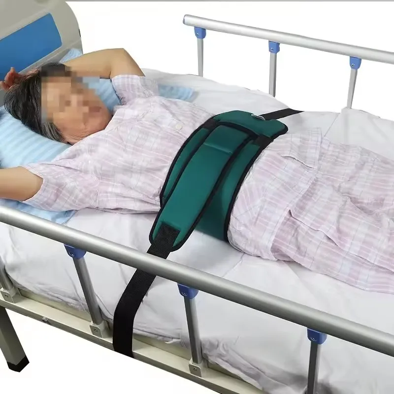 Elderly Disabled Waist Health Protection Belt Medical Bed With Anti-Fall Fixed Restraint Belt Waist Elderly Supplies