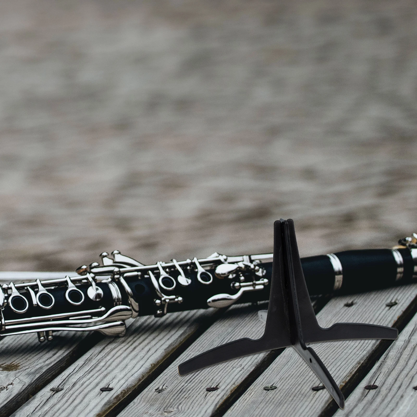

Clarinet Stand Portable Accessory Detachable Folding Rack Holder Musical Instrument Accessories