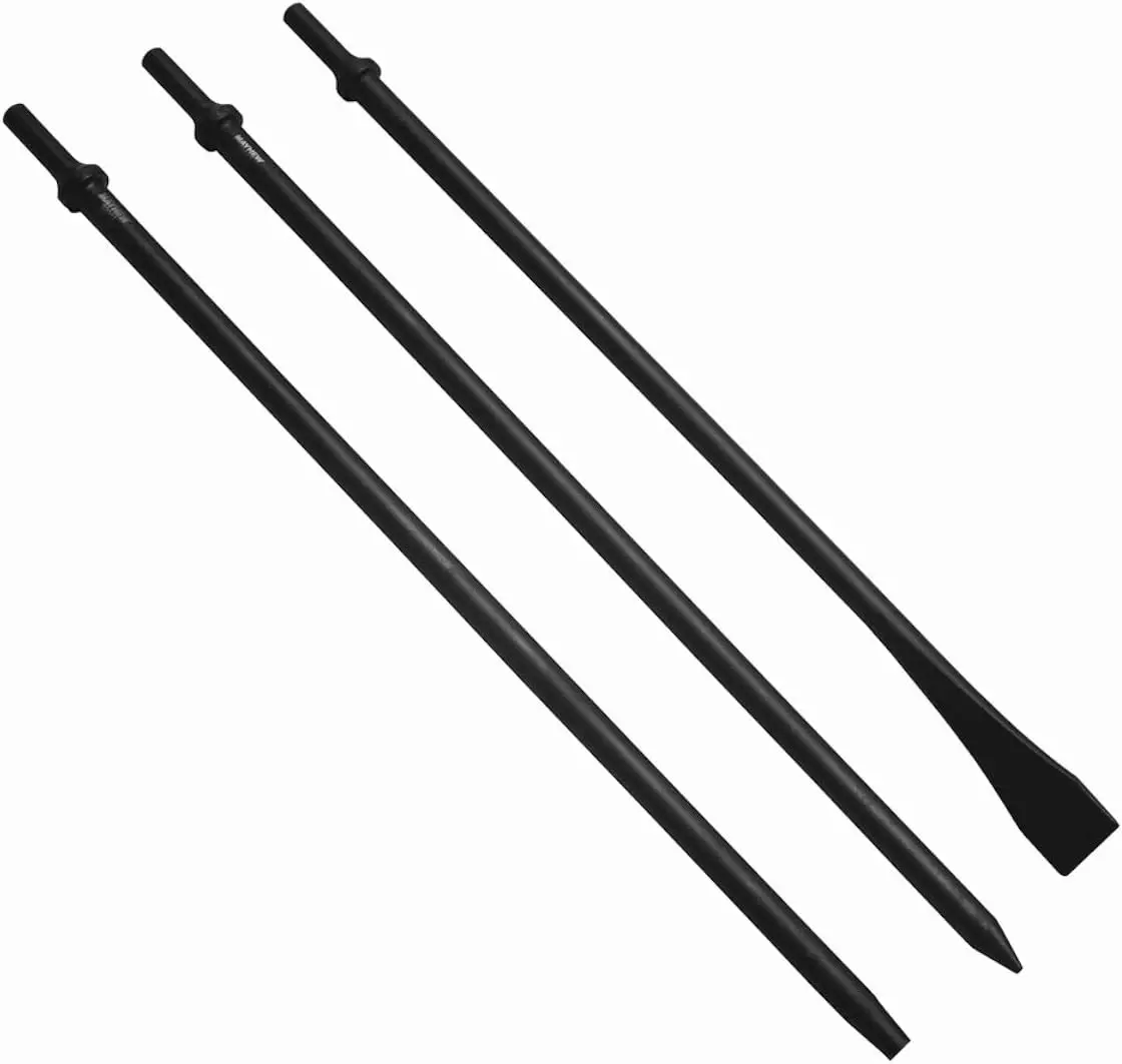 Mayhew Steel Products Pro 37323 Long Pneumatic Tool Set, 3-Piece, multi, one size