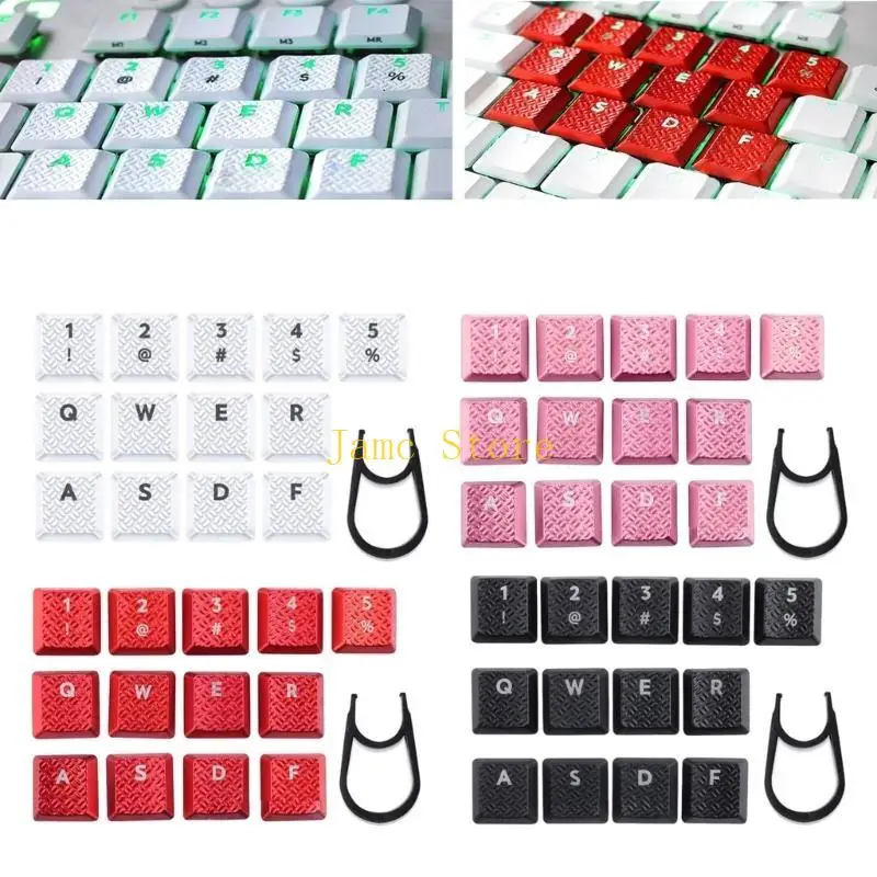 LX0B Keycaps Cocok untuk Keyboard Mekanik Profil OEM ABS KeyCap backlit