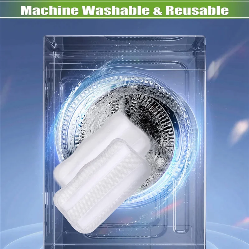 Paquete de 4 almohadillas de repuesto para mopa de vapor S3101 S3202 S3250, almohadilla de limpieza lavable, almohadilla de vapor para suelos duros