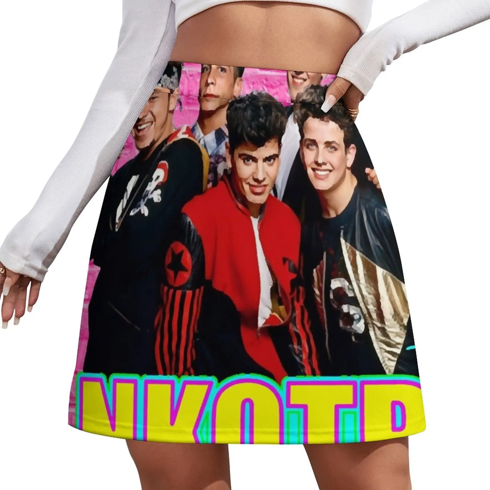 NKOTB Music Classic T-Shirt Mini Skirt luxury evening dresses 2026 mini skirts luxury women's skirt Mini Skirt