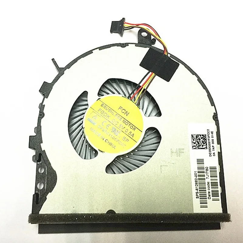 NOWY wentylator chłodzący procesor do HP Envy 15-AE 15-AE018TX AE021TX AE019TX 15-AH 15Z-AH M6-P 15-AE120TX M6-AE TPN-C122 Cooler Fan