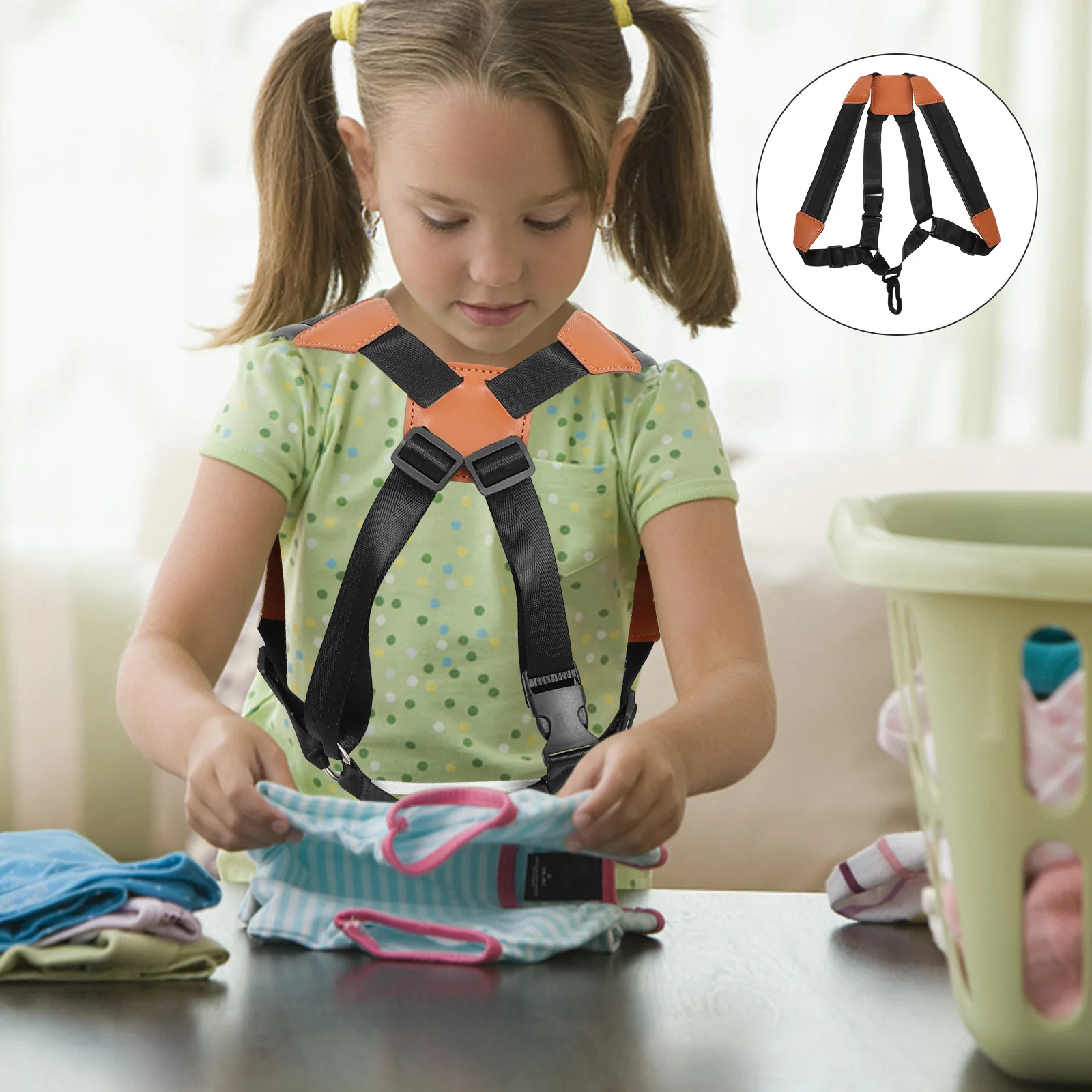 

2Pcs Saxophone Shoulder Strap for Kids High Quality Adjustable Belt Reliable Safety Support Ideal for Young Players Portable Sax