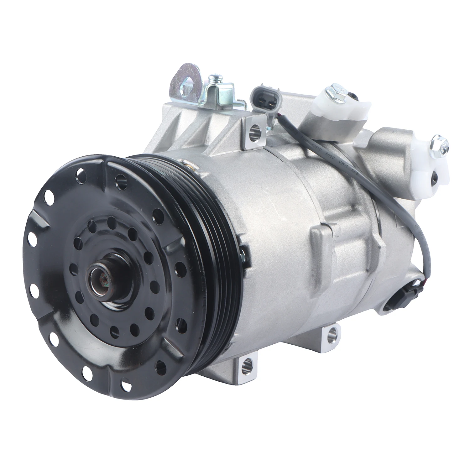 Compressor de condicionamento de ar do porto esquerdo, 447220-9734, 447260-2333, 88310-52551, para Yaris, Vitz, Sienta, Scion X, 04-06 12v 4pk 5se09c