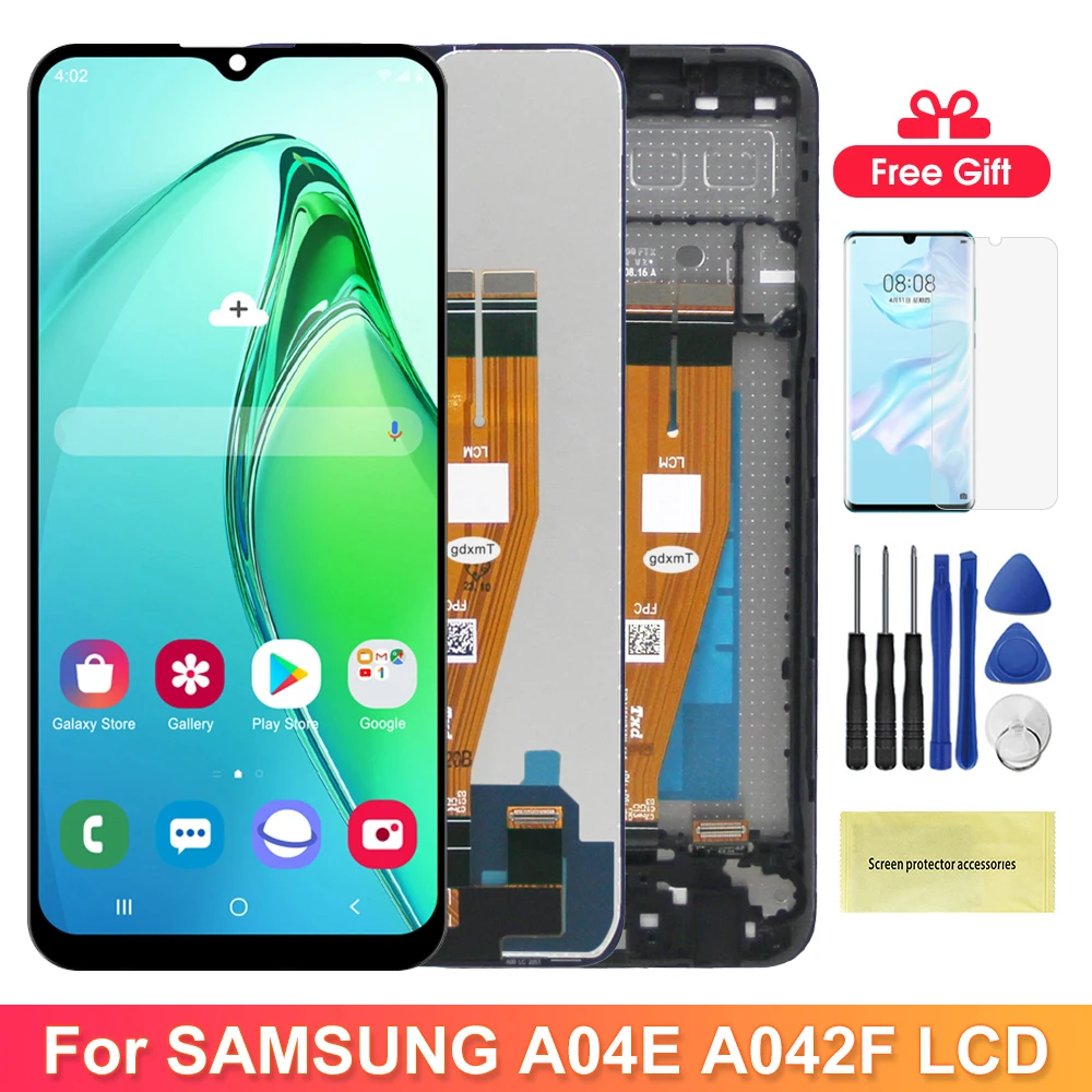 ตรวจสอบและแนะนำจอ LCD สำหรับ Samsung A04E คุณภาพสูง 10 ชิ้นต่อ Lot ที่เหมาะกับการซ่อมแซมมือถือ