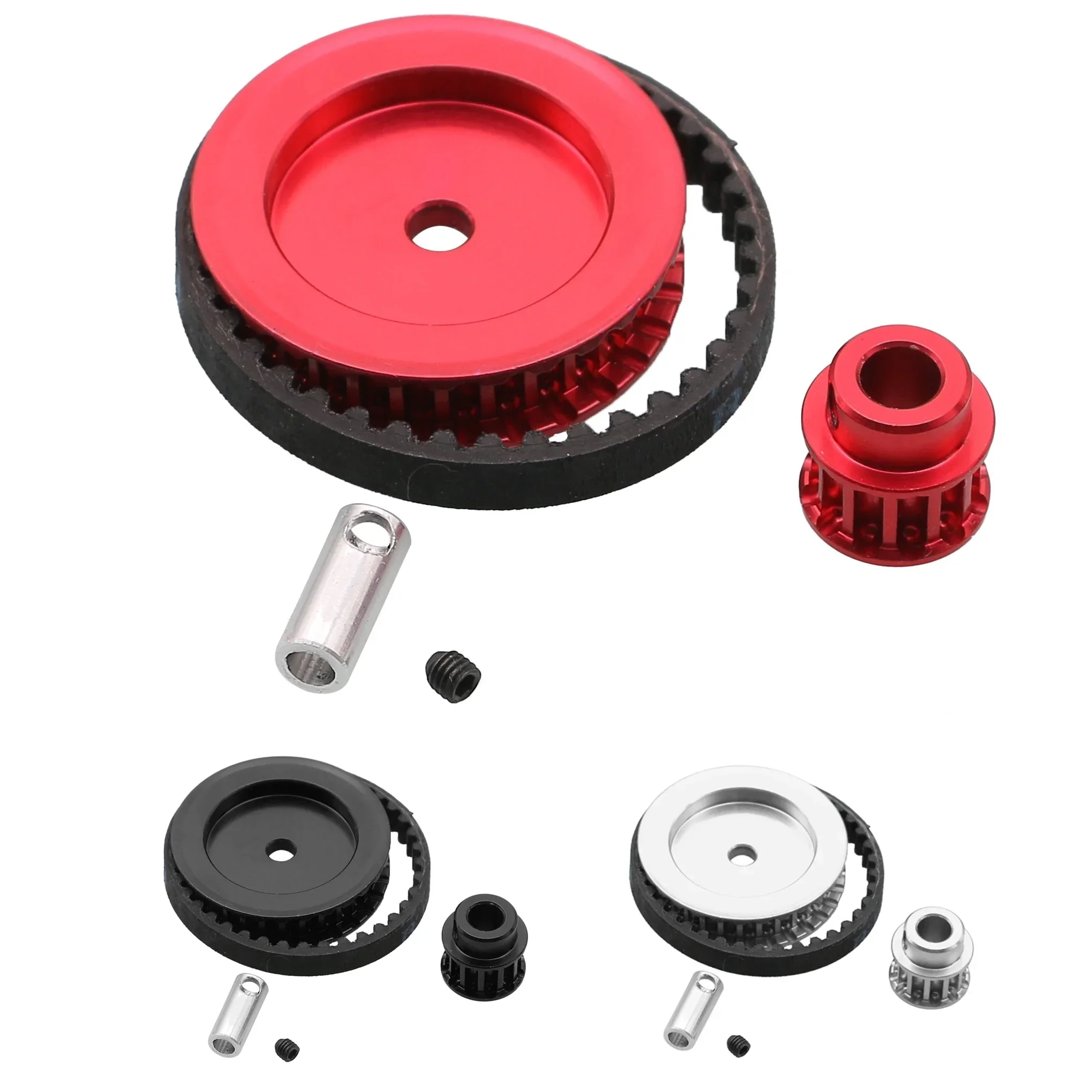 DIY Parts Belt Drive Transmission Gears System 12T 30T for Traxxas TRX4 TRX6 1/10 RC Crawler Car Upgrade Enhanced Performance