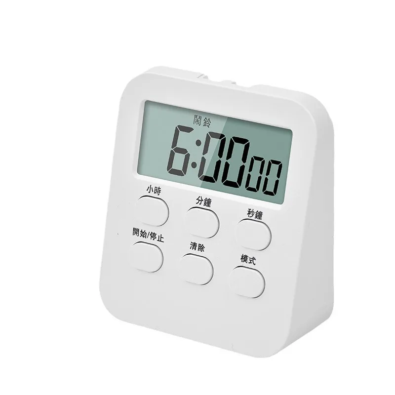 Pengatur Waktu Layar Besar Multifungsi Pengatur Waktu Memanggang Dapur dengan Pengatur Waktu Jam Stopwatch Pelacak Waktu Penjaga Waktu