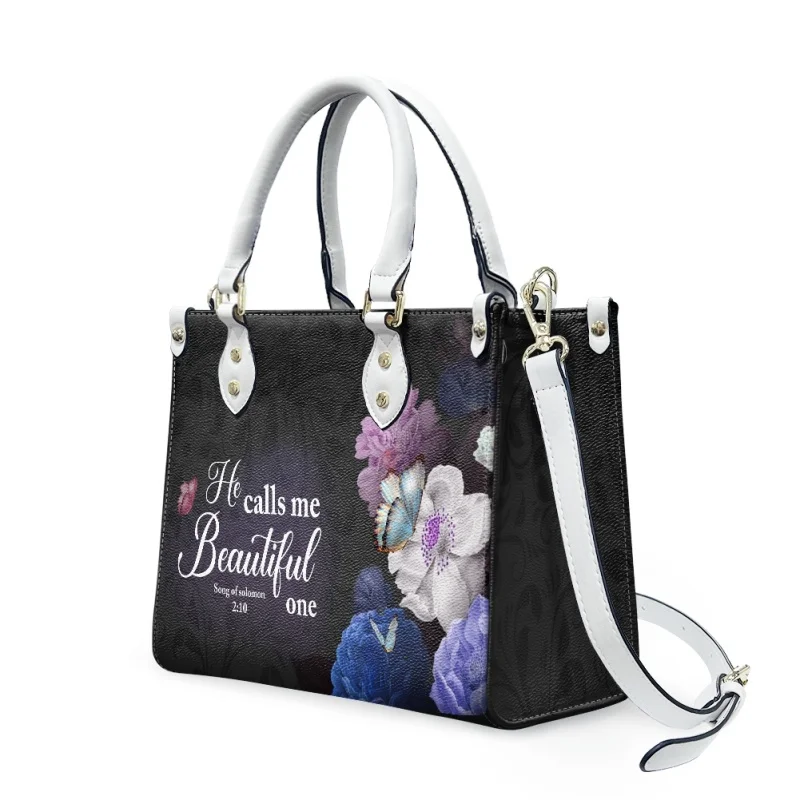 Bolsos personalizados Solomon He Calls Me, bolsos cruzados hermosos para mujer, bolsos casuales para mujer, bolsos de mano femeninos