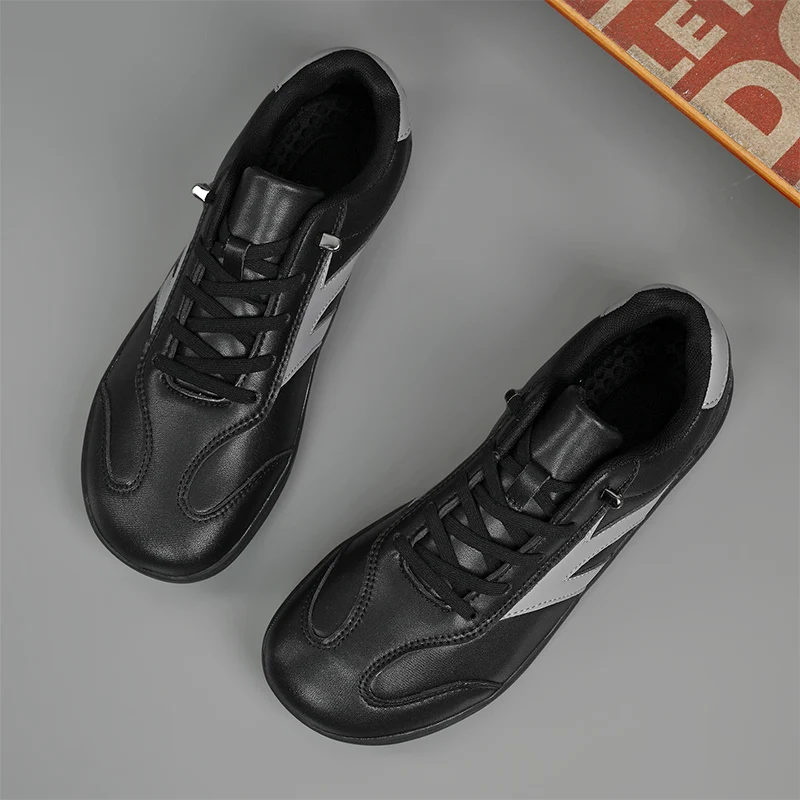 

Best New Wide Toe Sneakers Unisex Walking Shoes Lace Up Fabric Non Slip Casual Running Shoes Footwea Duozoulu Zapatillas Hombre