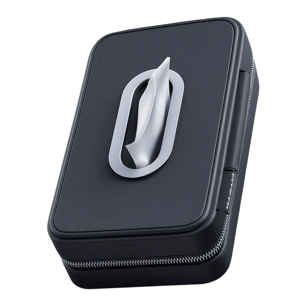 Vehicle Accessories Car Box Sun Visor Organizer Adjustable Straps Comfortable Touch Compact Storage Solution Vehicle
