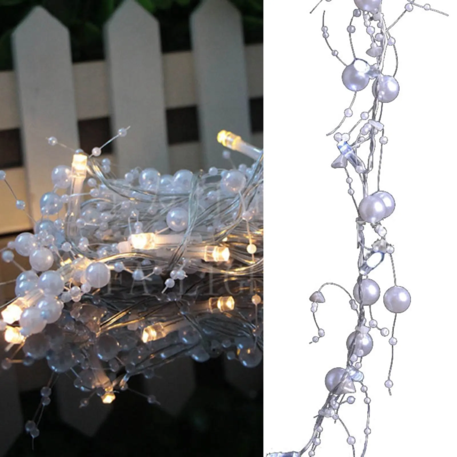 USB LED String Lights 5M Silver Wire Garland Light Waterproof Fairy Lights For Christmas Wedding Holiday Party Decoration