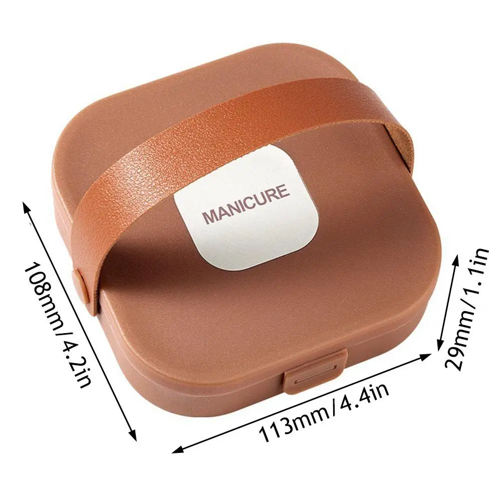 Kit de pedicure conjunto de cortador de unhas tesoura de seleção de orelha anti-respingo aparadores itens de cuidados com as unhas material de aço inoxidável ferramentas de manicure