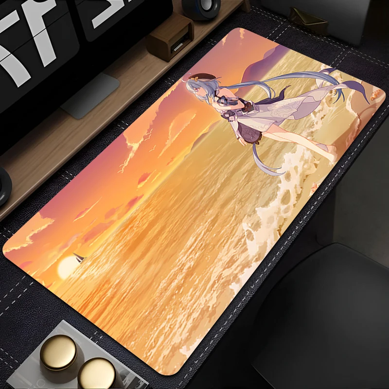 Schreibtischunterlage, Teppich, Schreibtischzubehör, Laptop, H-honkai Impact 3, Gamer-Mauspad, Mauspad, Mauspad, Bürotische, Mauspad, Tastatur-Pad