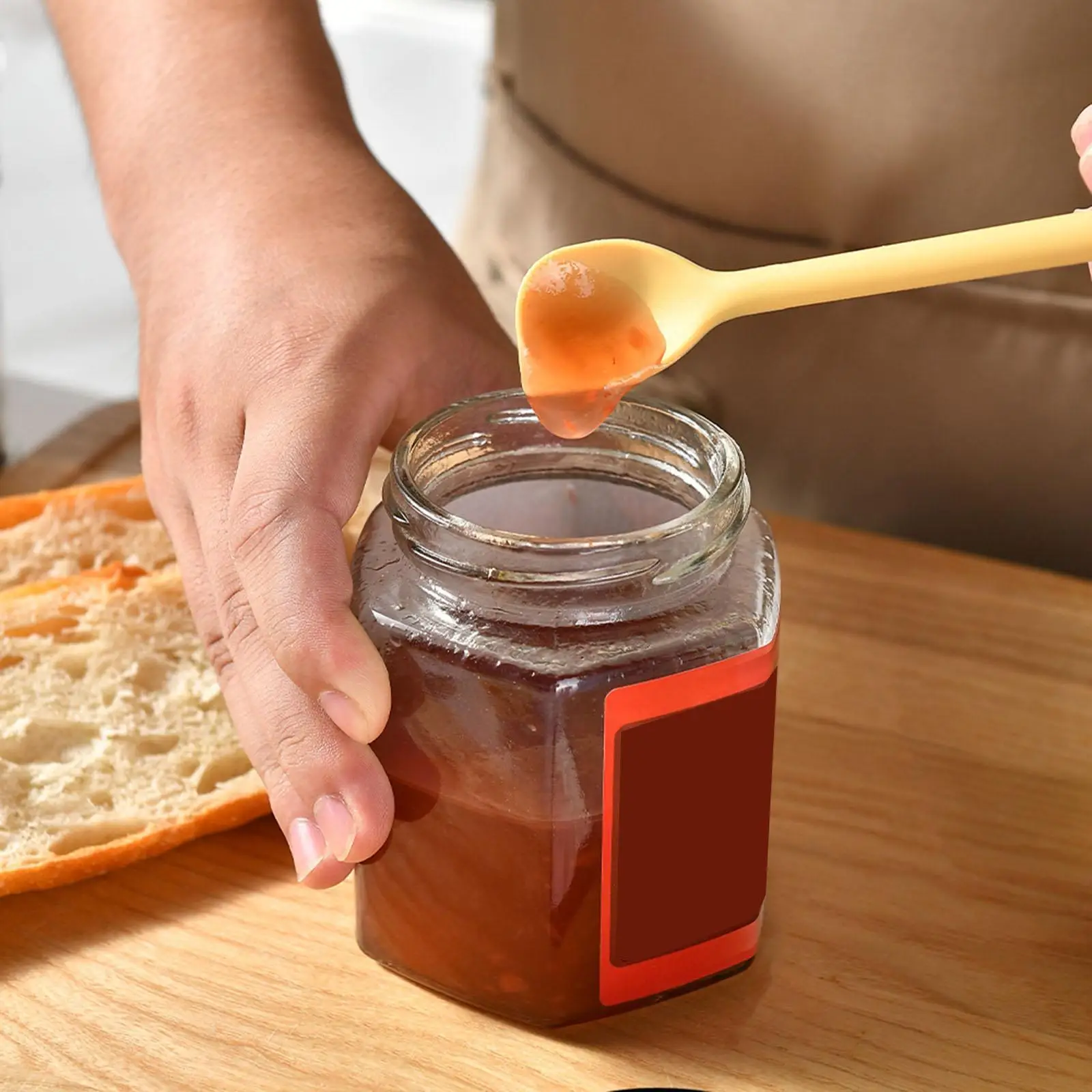 

Kitchen Spatula Makeup Spatula Sturdy Butter Mixer Utensil Tool for Food Bottle Conditioners Peanut Butter Ketchup Lip Color