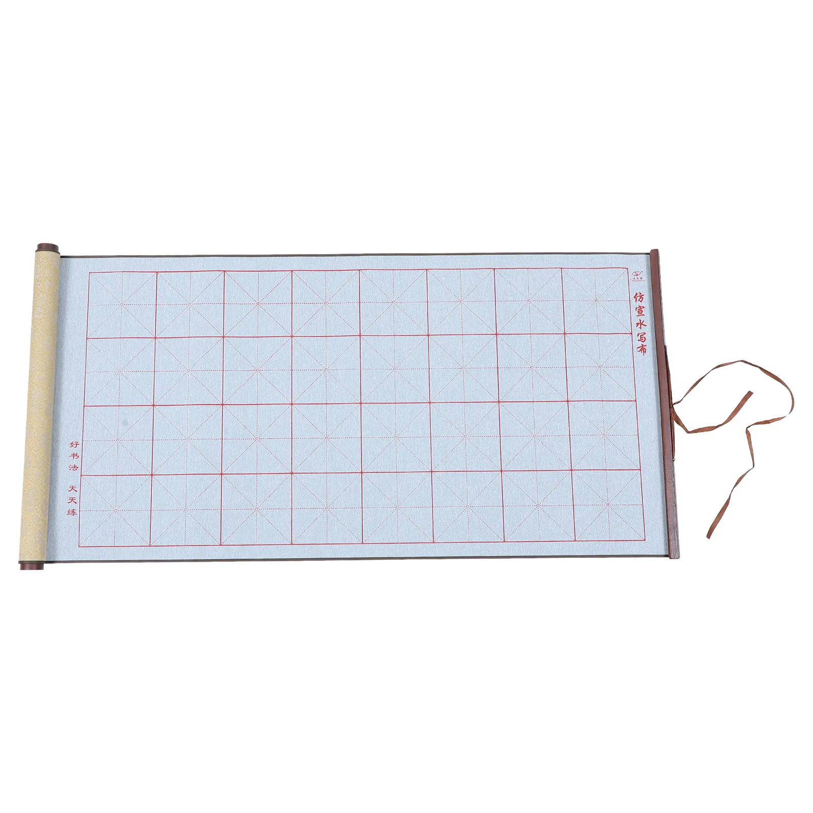 Water Writing Cloth Scroll Chinese Calligraphy Practice Brush Pen Reusable Wall Hanging DIY Art 1 Piece