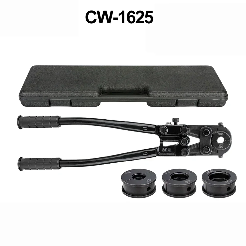 CW-1625 Manual Mechanical Pipe Clamp Wrench Stainless Steel Pipe Vice Pliers For Copper Tube Sleeve Aluminium Plastic