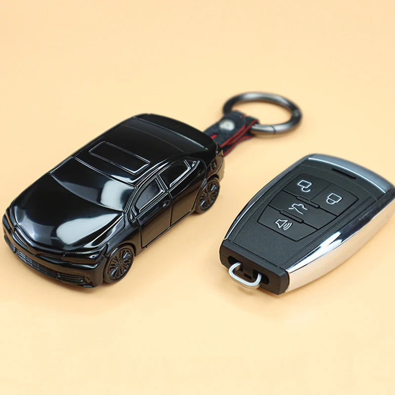 

Car Styling for BJ40plus 19BJ80 Baic BJ40 PLUS EX5 EU5 EC5 Bj80 4 Button Smart Car Key Case Cover Fob Holder Keychain Accessorie