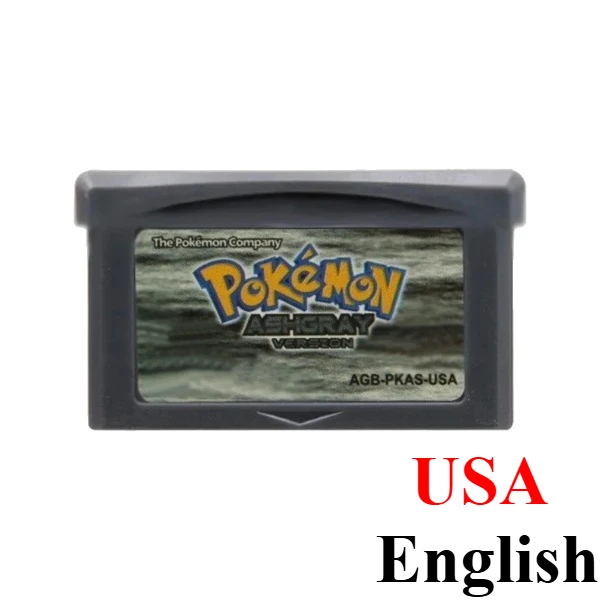 Pokémon GBA Spielkassette FireRed LeafGreen Ruby Sapphire Emerald Snakewood Clover für GBA SP Retro-RPG-Spielesammlung Geschenk – Detail 14