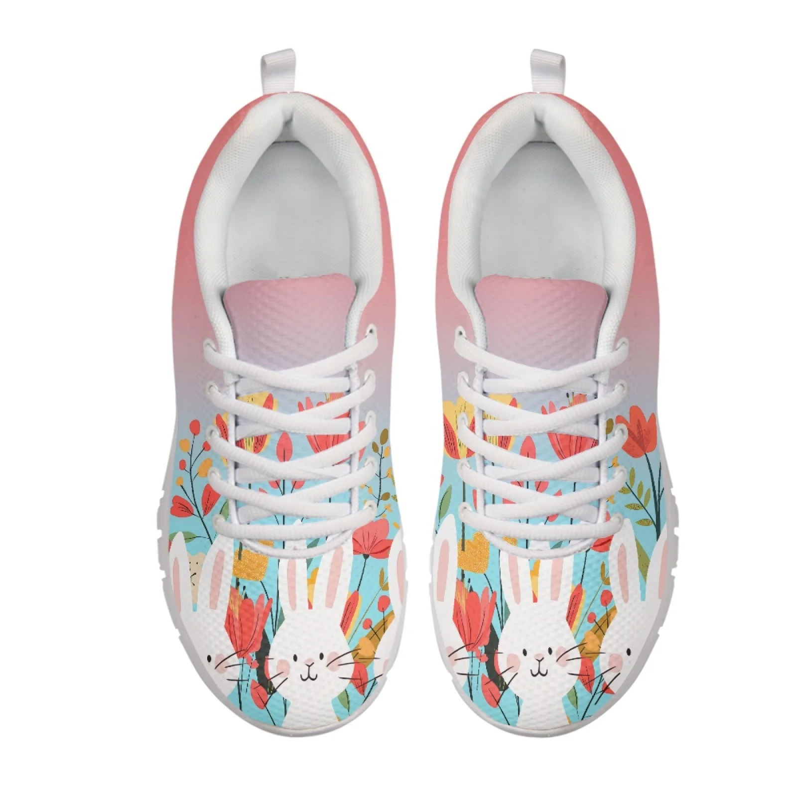 Coloranimal Rabbit Leopard 2026 New Basketball Slip on Sneakers Women Running Shoes Lightweight Athletic Trainers for Mens view 2