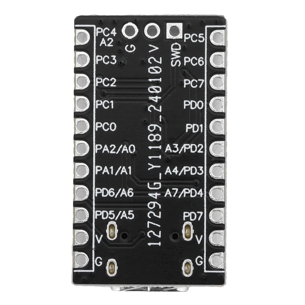 CH32V003F4P6 core board development board microcontroller module CH32V003 microcontroller module RISC-V2A processor TYPE-C 48MHz