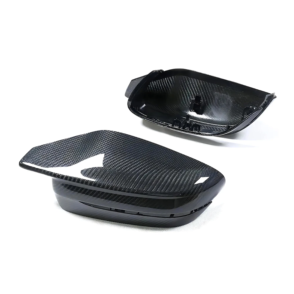 Replacement Rearview Side Mirror Covers Cap For BMW G80 G82 G83 G87 G42 G46 M2 M3 M4 M240i M440i I4 M50 Dry Carbon Fiber Shell