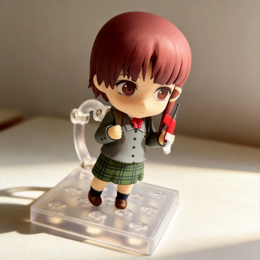 

Serial Experiments Lain Lain Iwakura Q Version Anime Action Figure Collectible Model Toy 10cm