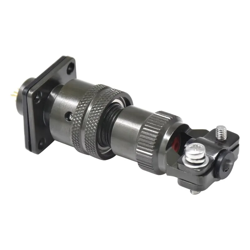 1pcs / MIL-DTL-26482 No. 8 Din YH3112E socket YH3116F plug, bayonet lock waterproof male and female connector