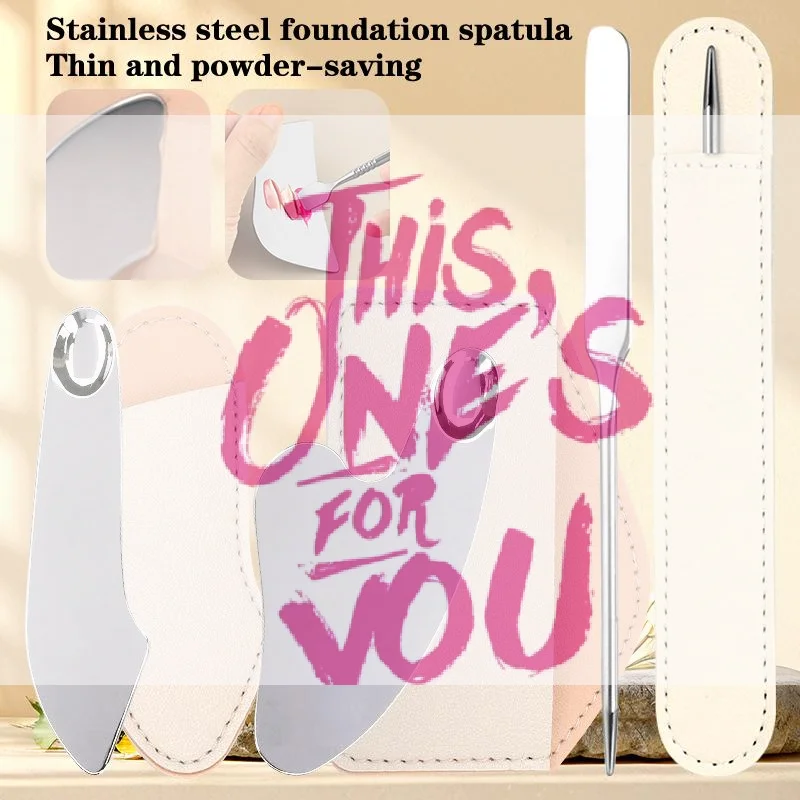 

Скребок Гуаша из нержавеющей стали с чехлом из искусственной кожи, металлическая лопатка-массажер для лица, инструменты для ухода за кожей лица, доска Гуаша