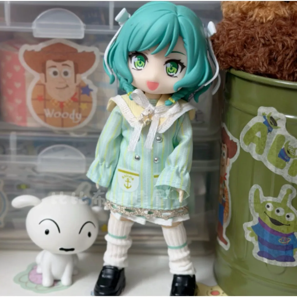 ひかわ ひな Pastel*Palettes Cosplay Doll 1/12 Bjd Handmade Clothes Water Sticker Faceplates Anime Game Cosplay Toy