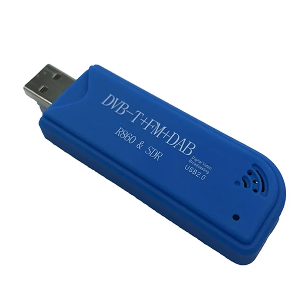 USB2.0 25MHz-1760MHz FM Digital TV Tuner Dongle Receiver With Antenna For Window Test Measurement Inspection Industrial Tools