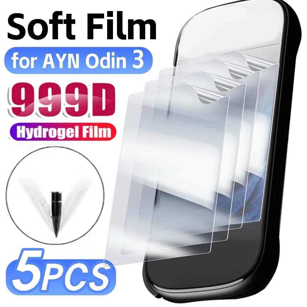 1-5Pcs Hydrogel Film Screen Protector High-definition Anti-s