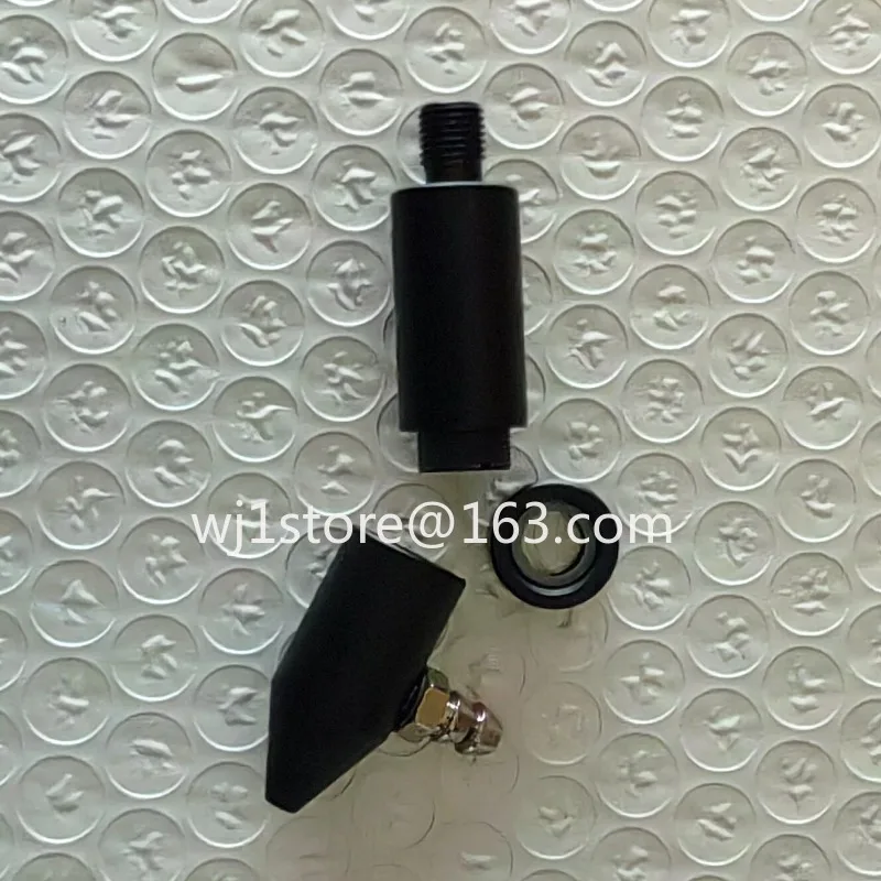 Miniature fiber head SMA905 collimating lens solder metal heating cutting weeding 5mm light spot