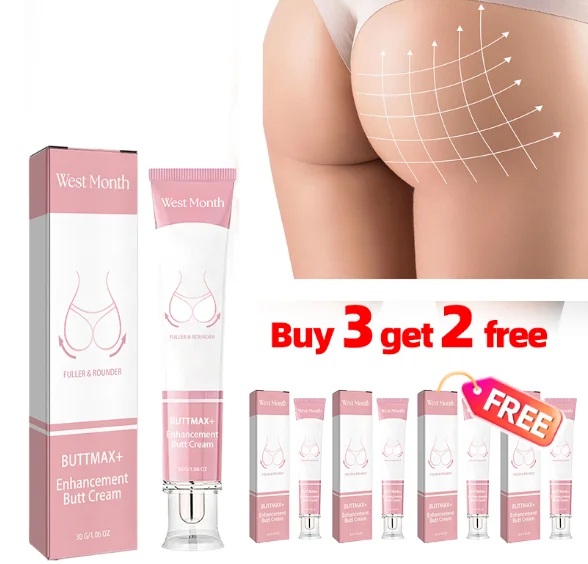 

5Pcs Buttock Enlargement Cream Big Ass Enhance Growth Butt Hip Lift Up Firming Enhancement Tighten Shaping Women Sexy Body Care