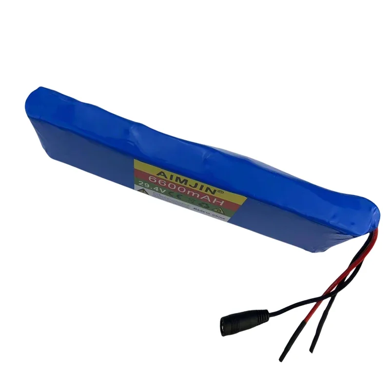 18650.00 29.4V 6600MAh 7S2P lithium-ion battery pack, suitable for various electric and electronic devices, DIY