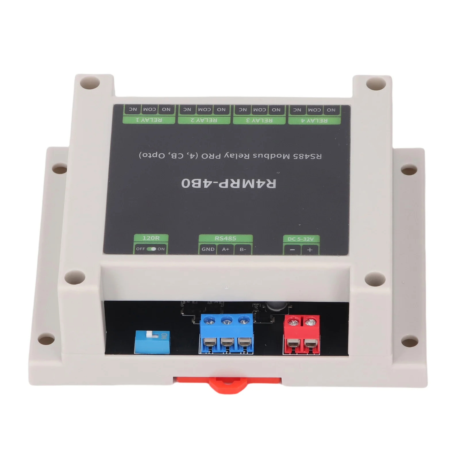 産業オートメーションアプリケーション用のフォトカプラ絶縁を内蔵した485インターフェースを備えたRTU 4チャンネルリレーモジュール