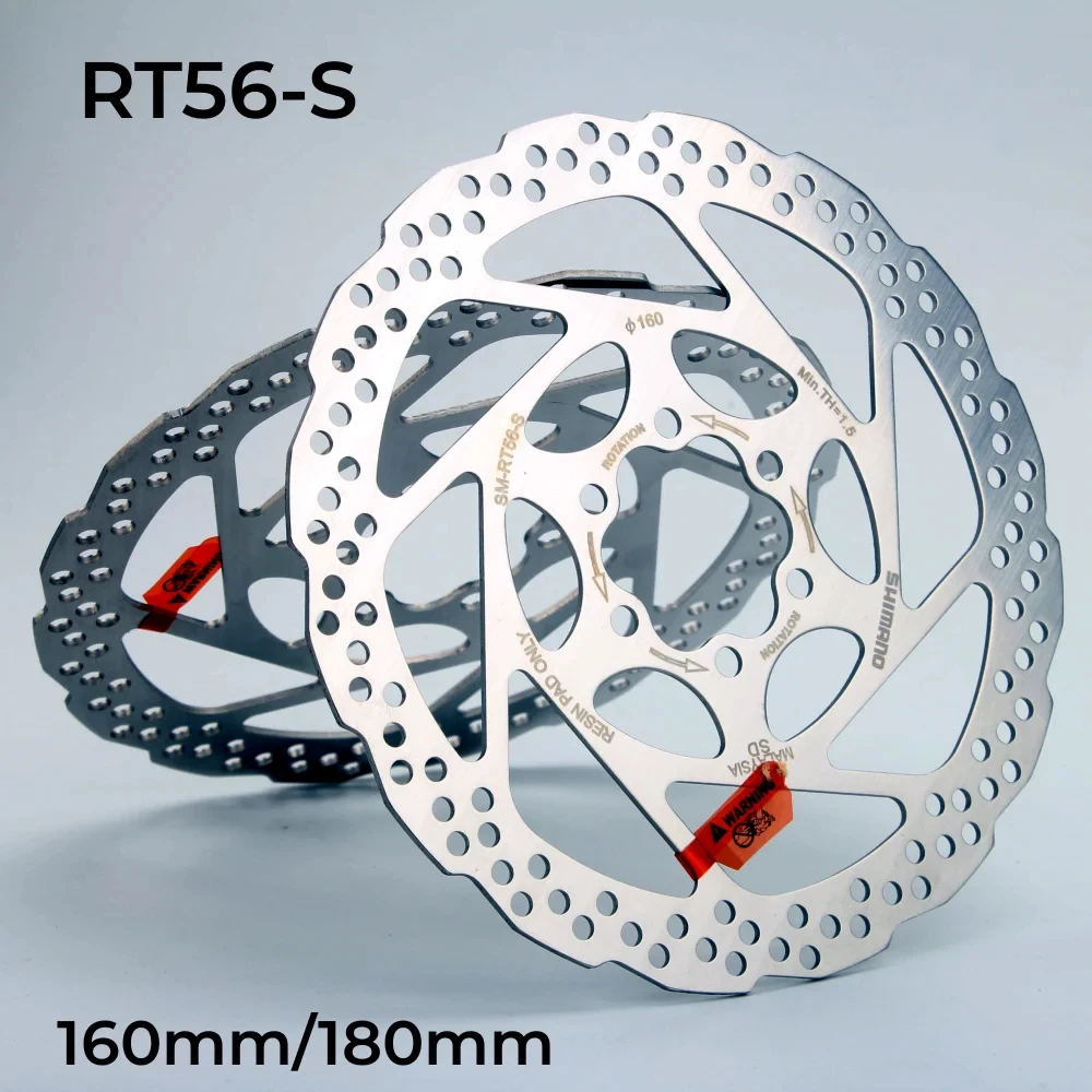 

RT56 Bolt Disc Brake Road Bike Folding Bike Six Spike Brake Pad 160mm Brake Disc 180mm Stainless Steel Discs