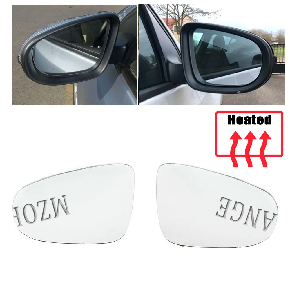 Side Mirror for VW Golf 6 GTI 6 MK6 2009-2013 Car Side Mirrors Heated glass Rearview Car Door Wing mirror parts accessories