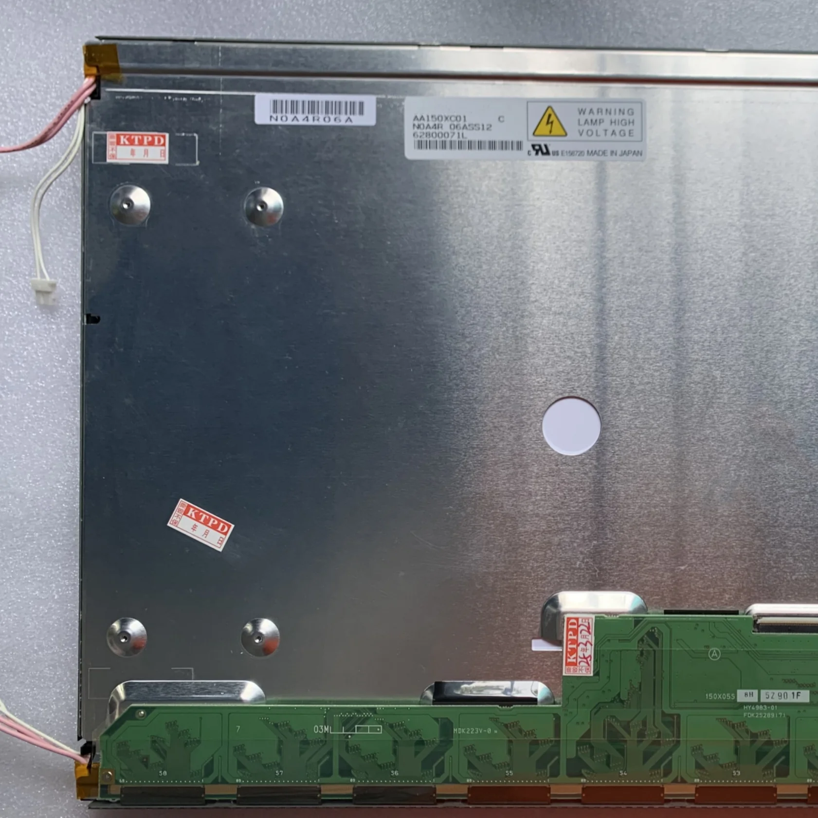 AA150XC01 Tela LCD de 15 polegadas