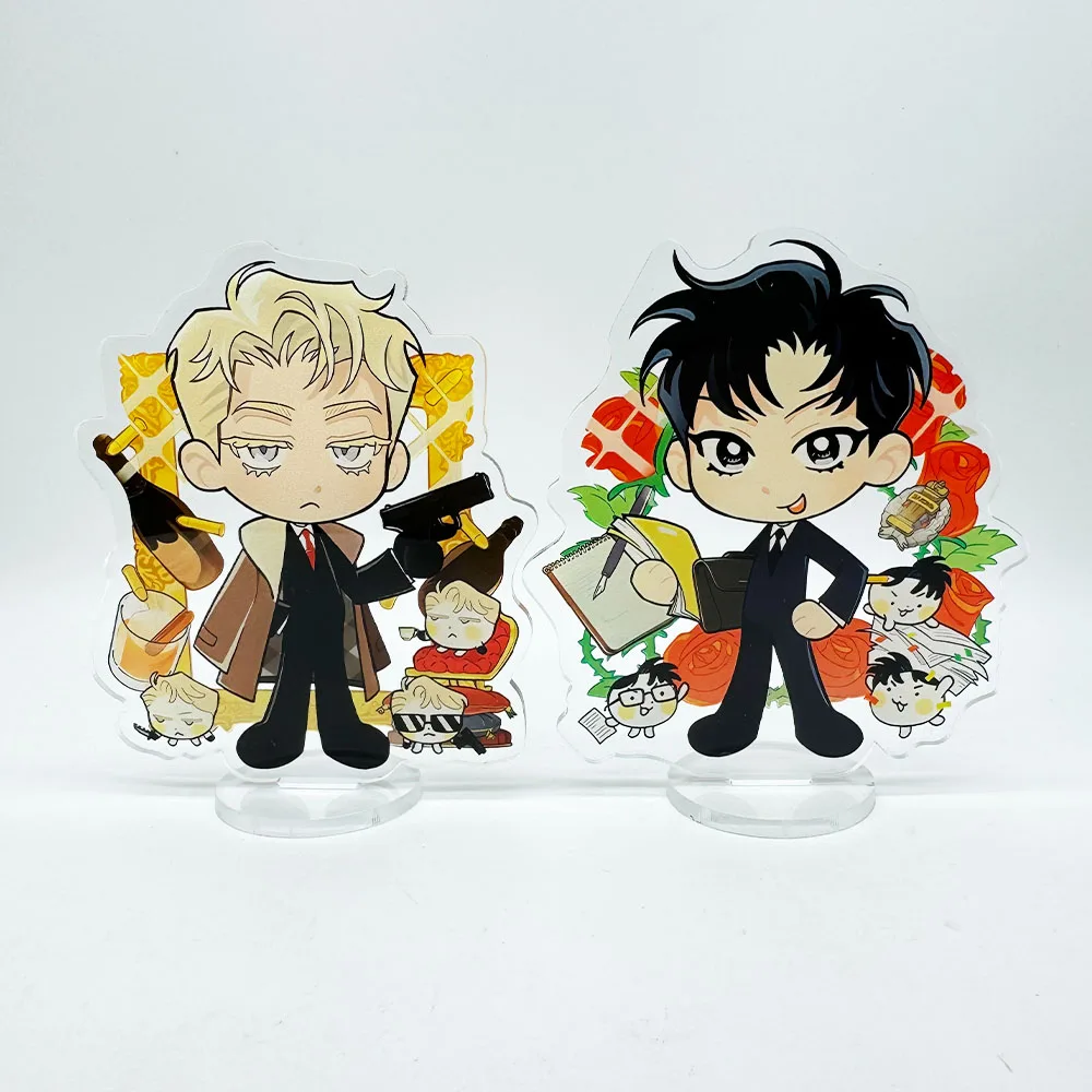 Rose And Champagne Korean Manwha Acrylic Stand Leewoon Figure Display Manga Goods Collection Desk Decoration Ornament Gift-image