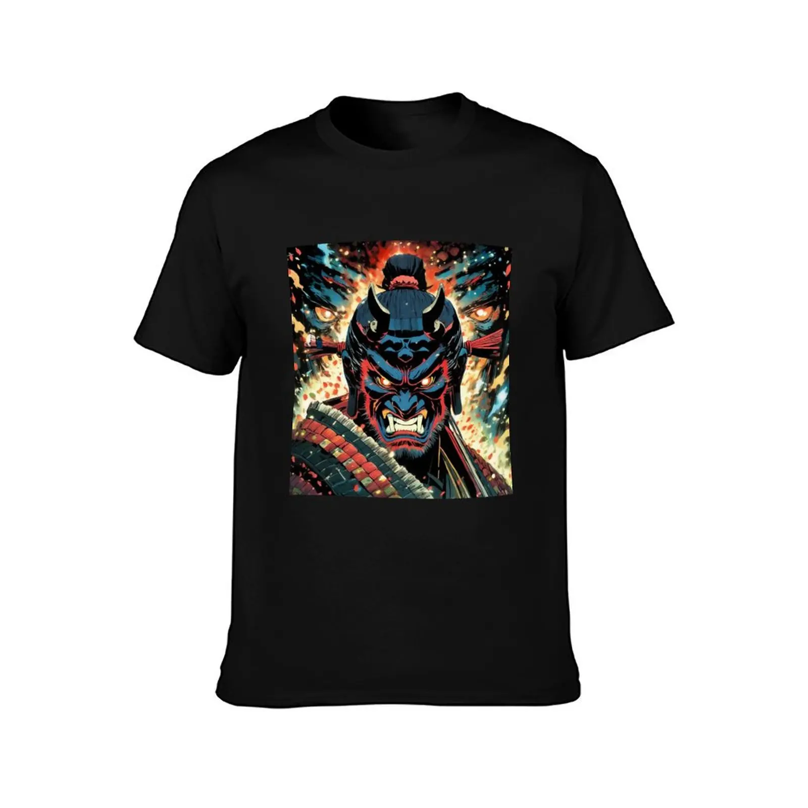 anime style shogun T-Shirt Soft Touch Basic Cotton T-Shirt