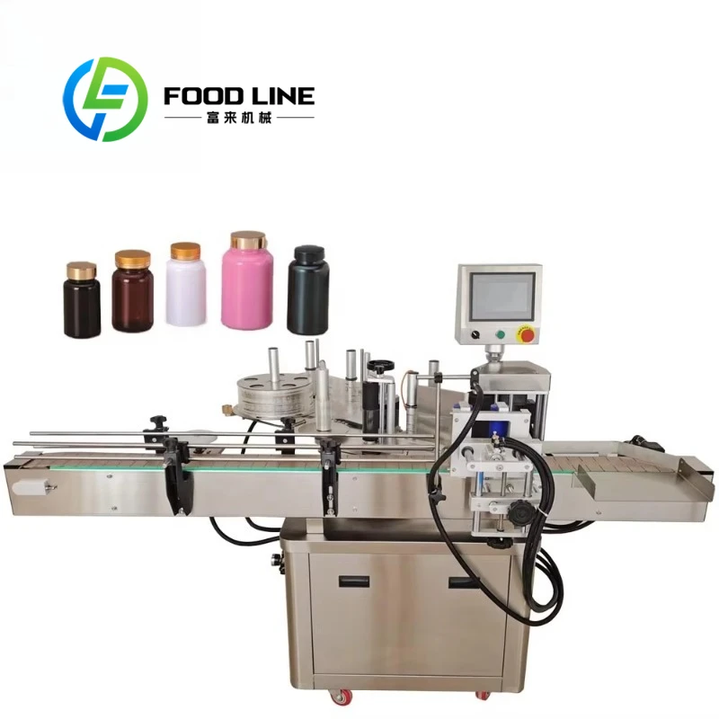 Customized Factory Price Double Side Labeling Machine for Wine Bottle Plastic Bottle Sticker Applicator