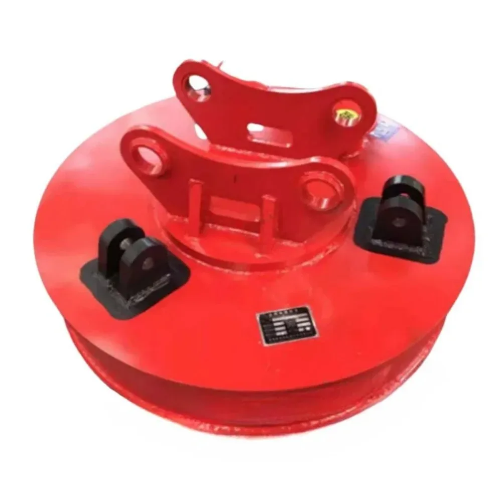 Magnet Listrik Bulat untuk Pengangkatan Scrap Ekskavator