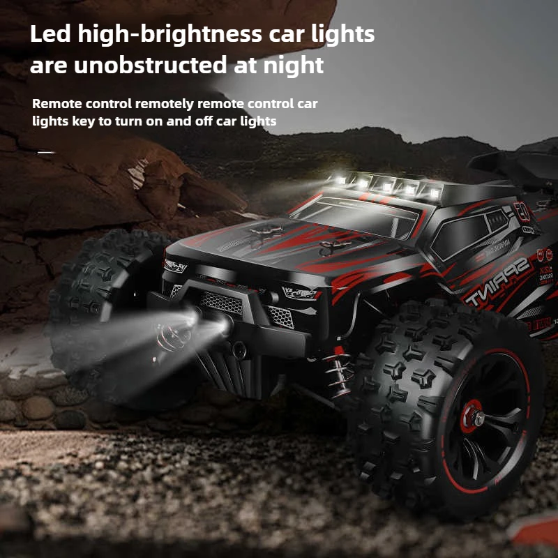 لعبة سيارة أشياء رائعة هدية مضحكة - 90 كم / ساعة شاحنة 4WD Rc عالية السرعة، 1: 14 سيارات Rc للتسلق على الطرق الوعرة بدون فرش #3