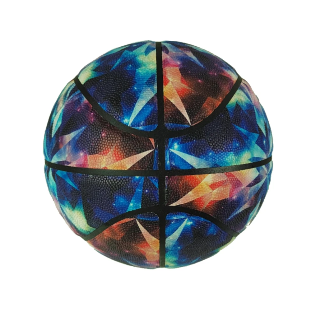PU Material New Yeam Sports Basketball Size7 Colorful Basketball