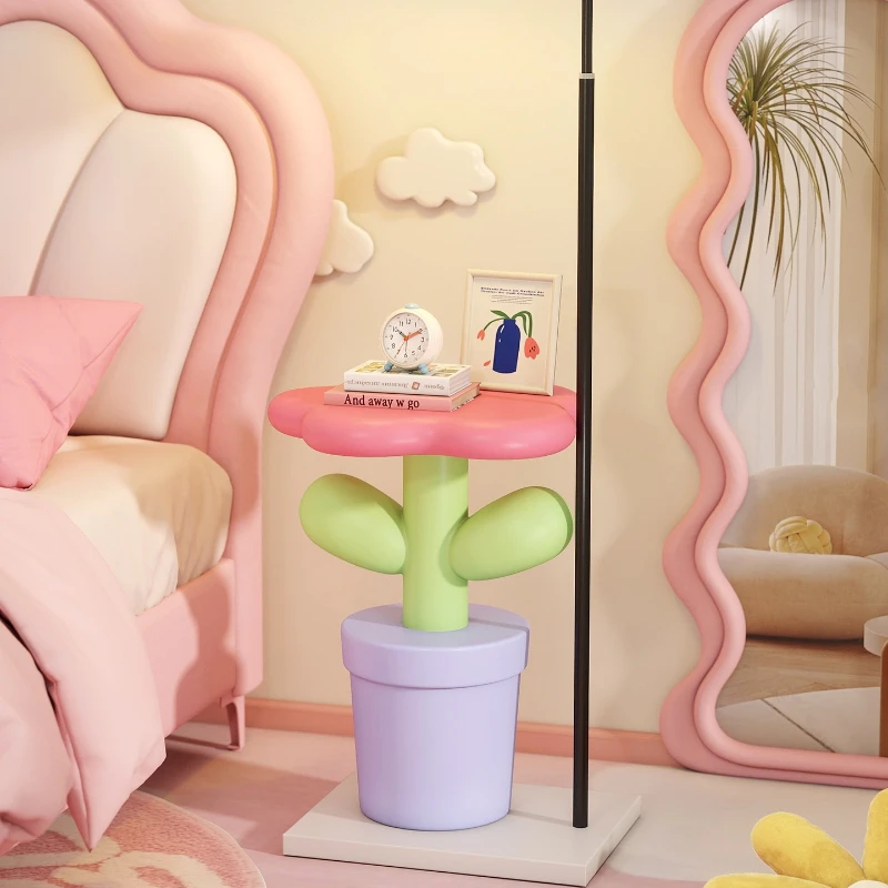 الكرتون الدوبامين الجانب الصغير عدد قليل من أريكة غرفة المعيشة الملونة أرضية الخزامى زخرفة غرفة الأطفال رف لطيف #1