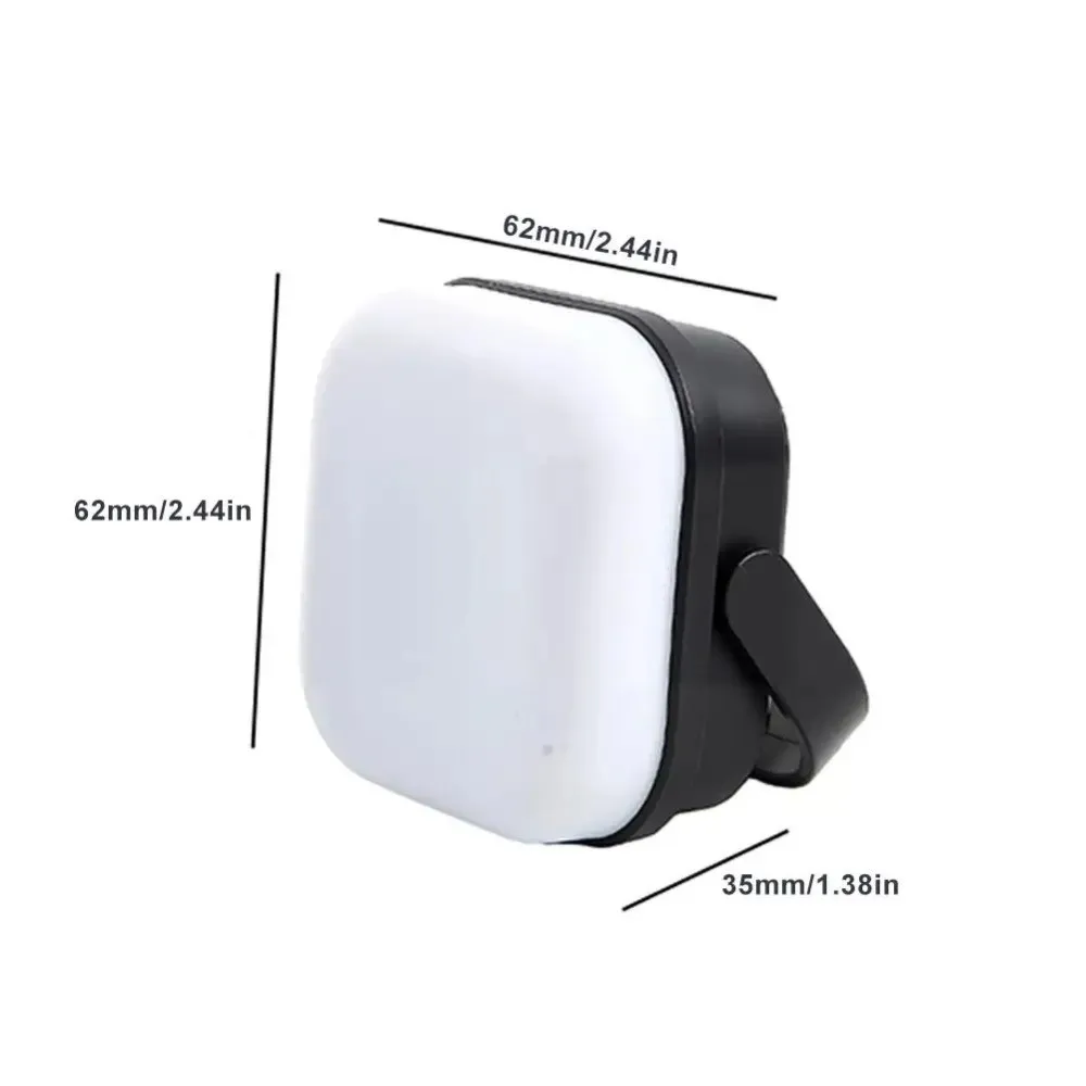 فانوس تخييم صغير محمول سطوع قابل للتعديل مقاوم للماء مصباح خيمة USB قابل لإعادة الشحن ثلاثة إعدادات مصباح معلق في الهواء الطلق