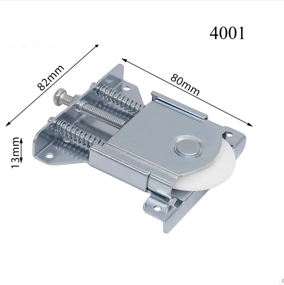 باب منزلق لخزانة الملابس الثقيلة، عجلة متحركة سفلية، عجلة معلقة، باب خزانة أثاث، ملحقات مسار بكرة الباب